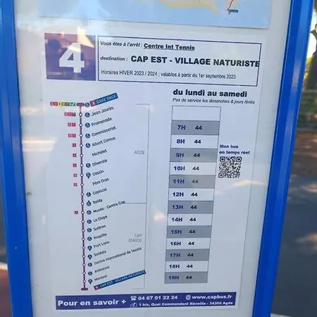 Studio Au Cap D'Agde Dans Les Pinedes Exterior photo